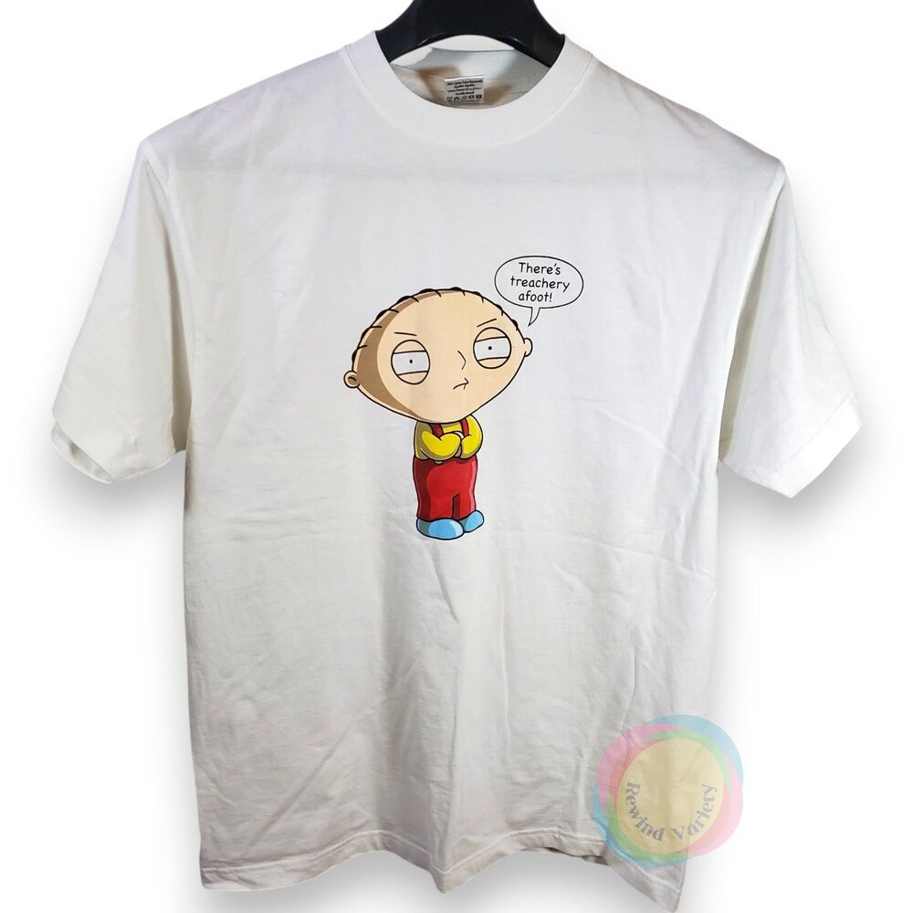 Vintage 2005 Family Guy Stewie DVD Promo Shirt L